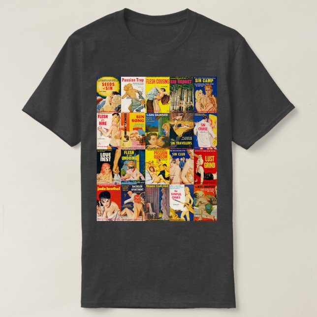 T-shirt Livres originaux Reed Nightstand Paperback (Design devant)