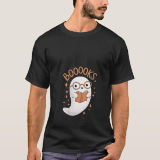 T-shirt Livres pour femmes Ghost Lecture Livres Bibliothèq