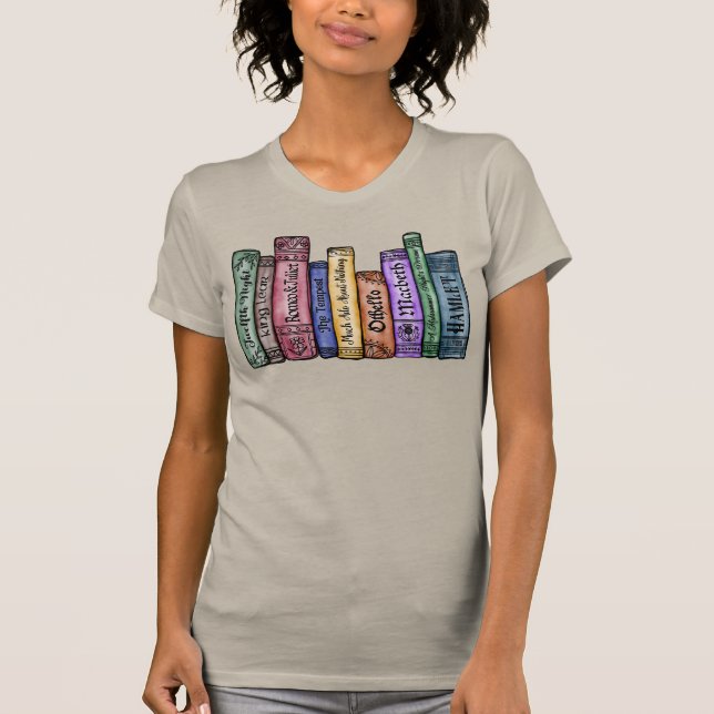 T-shirt Livres Shakespeare No.1 (Devant)