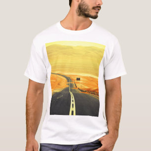 T-shirt Liwa Oasis Asphalt Road, Dunes.
