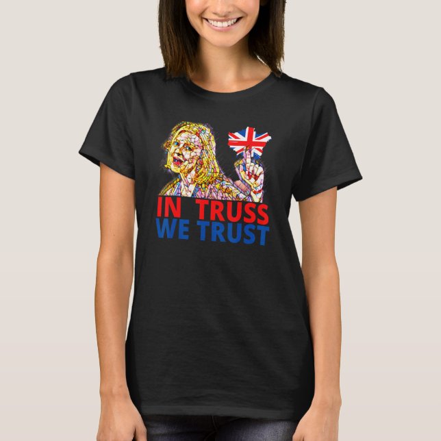 T-shirt Liz Truss  Richi Sunak British Wealthy Tory member (Devant)