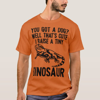 T-shirt Lizar de Dragon Minuscule Dinosaure Porté Dragons