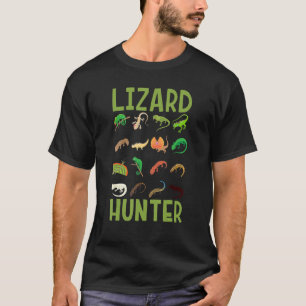 T-shirt Lizard Hunter Reptile Lizards Dragon Lizards