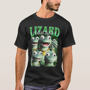 T-shirt Lizard Lizard Lizard Funny meme Lizard Bootleg Wei
