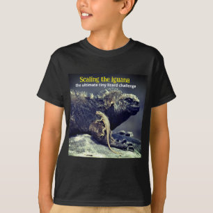 T-shirt Lizard marin d'Iguana et de lave
