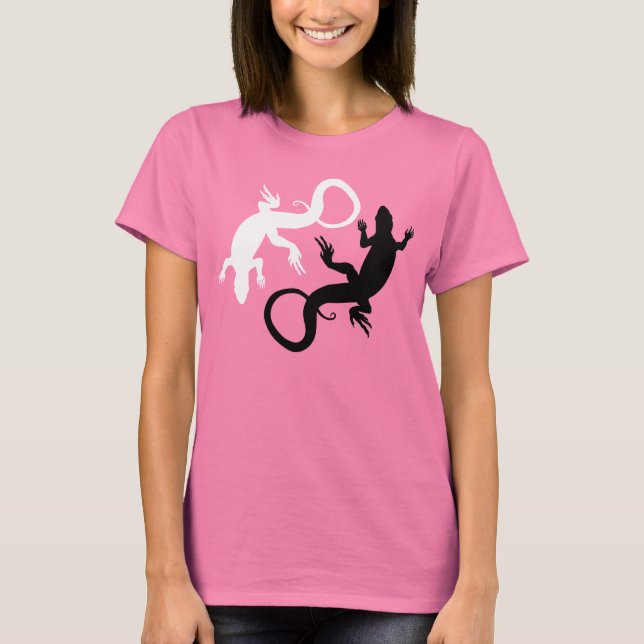 T-shirt Lizard pour femmes Lizard Bio Shirt Art (Devant)