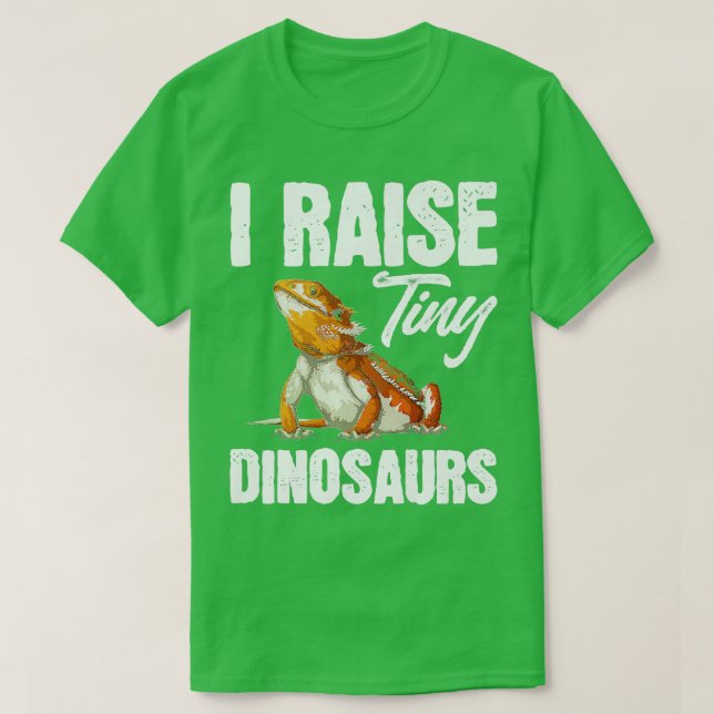T-shirt Lizard Reptile Learé Dragon Drôle Je lève Minuscul (Design devant)
