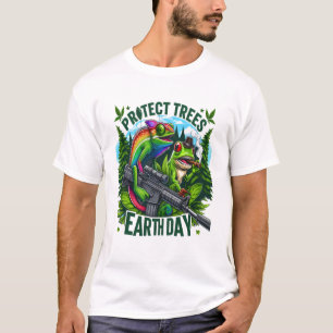 T-shirt Lizard Warrior sauve les arbres