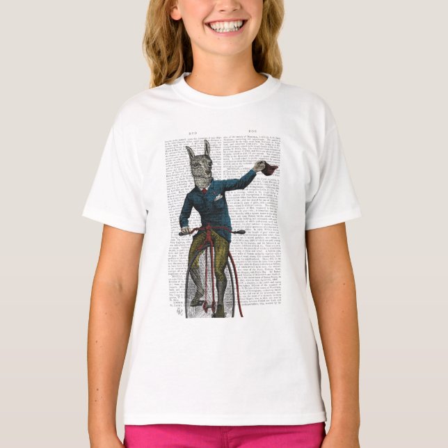 T-shirt Llama à vélo (Devant)
