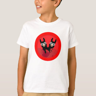 T-shirt Llama Alpaca Twin Boys