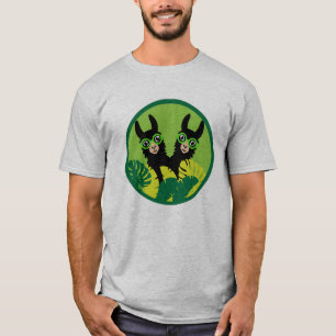 T-shirt Llama Alpaca Twin Hommes