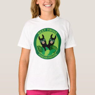 T-shirt Llama Alpaca Twins