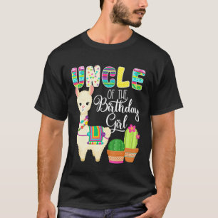 T-shirt Llama Anniversaire Oncle De L'Anniversaire Ferme F