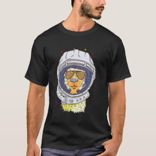 T-shirt Llama Astronaute Drôle Espace et Llama