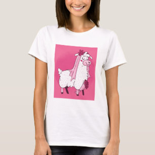 T-shirt Llama Bride