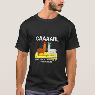 T-shirt Llama Femme Avec Lama Casquette Avec Pardon Casque