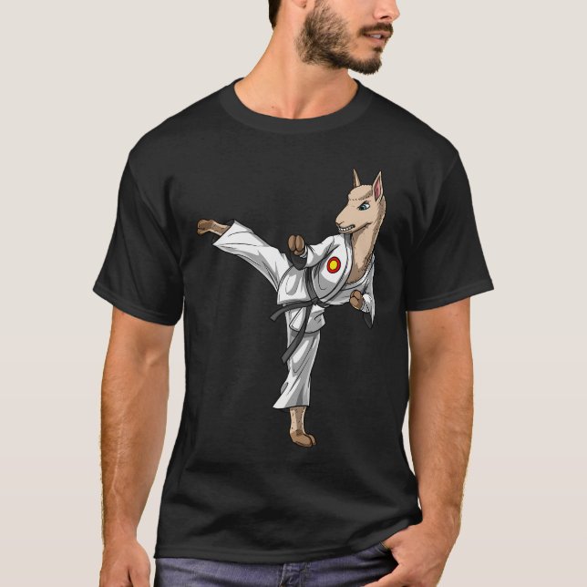 T-shirt Llama Karaté (Devant)