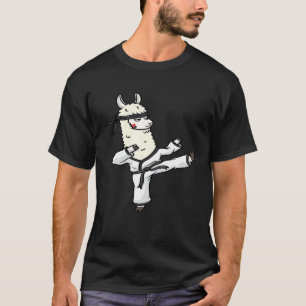 T-shirt Llama Karate Enseignant Taekwondo Sensei Idée Love