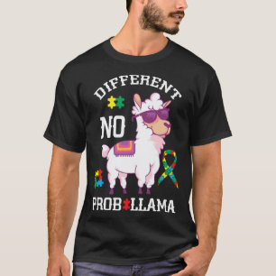 T-shirt Llama n'a aucun problème avec énigmatique