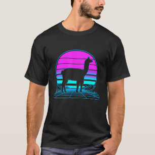 T-shirt Llama Pastel Goth Vaporwave