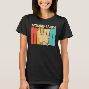 T-shirt Llama pour femmes filles lama animal de ferme