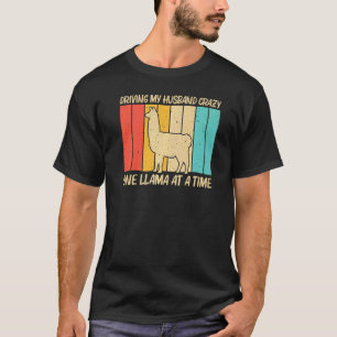 T-shirt Llama pour femmes filles lama animal de ferme