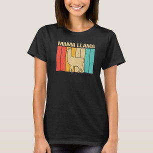 T-shirt Llama Pour Femmes Filles Llama Ferme Animal 1