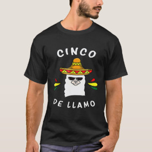 T-shirt Llama pour les enfants Cinco De Mayo