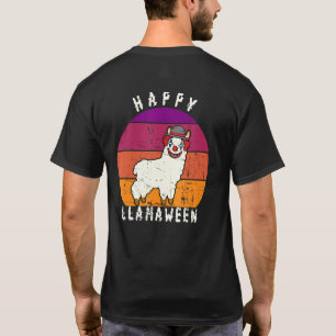 T-shirt Llama Pun Clown Halloween effrayant Joyeux Llamawe