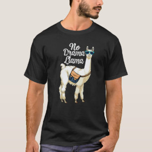 T-shirt Llama sans drame Femme Llama Amour animal 10