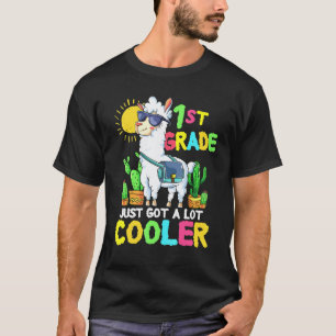 T-shirt Llama sans problème Refroidisseur de 1re année Ret