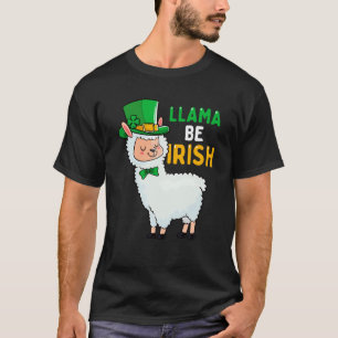 T-shirt Llama soit irlandais St Patricks Day Enfants Femme