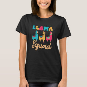 T-shirt Llama Squad