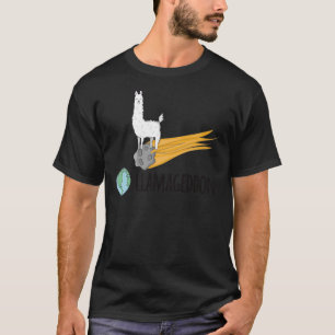 T-shirt Llamageddon Funny Llama Armageddon Pun T Shirt Ess