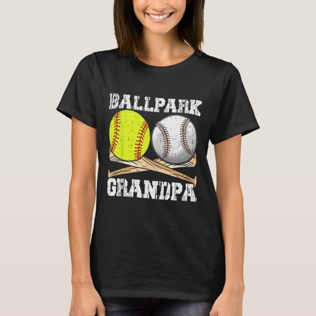 T-shirt Llpark Grandpa Softll Sell Llers Father's Day  (Devant)