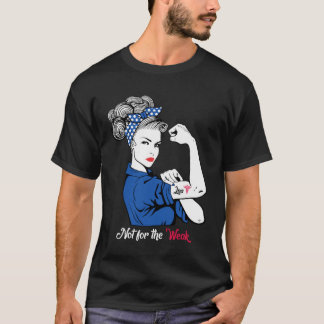 T-shirt LNA Pas Pour La Faible Forte Licence Femme Caduceu