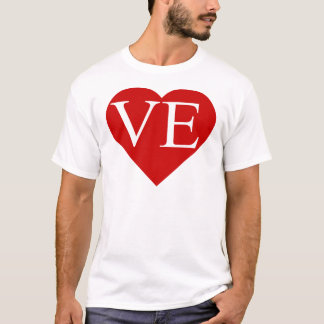 T-shirt LO - Chemises assorties de coeur du VE (2 de 2)