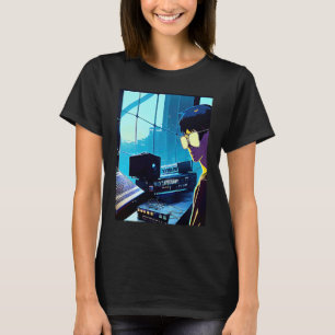 T-shirt Lo fi hip hop chillhop battements chill studio est