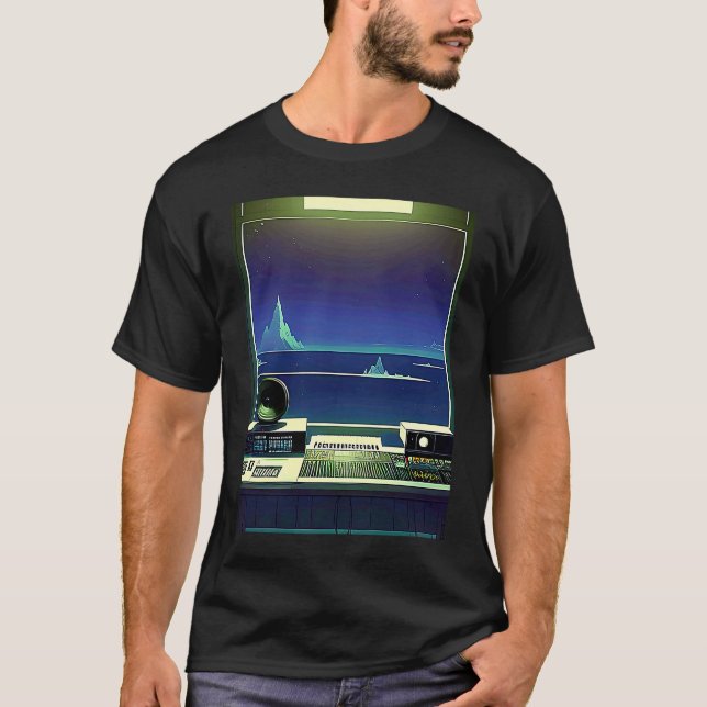 T-shirt Lo fi hip hop chillhop chill beats studio aestheti (Devant)