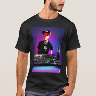 T-shirt Lo fi hip hop chillhop chill chill bat lofi esthét