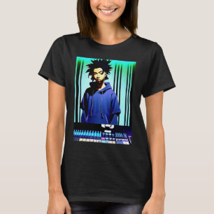 T-shirt Lo fi hip hop chillhop chill chill bat lofi esthét