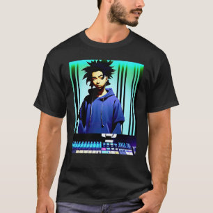 T-shirt Lo fi hip hop chillhop chill chill bat lofi esthét