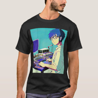 T-shirt Lo fi hip hop chillhop chill chill bat lofi esthét