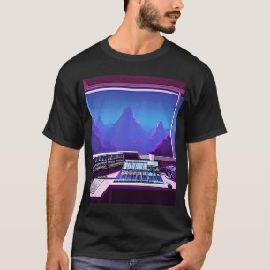 T-shirt Lo fi hip hop chillhop chill chill bat studio aest