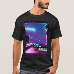 T-shirt Lo fi hip hop chillhop chill chill bat studio aest