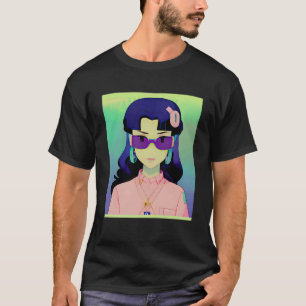T-shirt Lo fi hip hop refroidissement chillhop bat esthéti