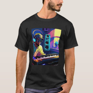 T-shirt Lo fi hip hop refroidissement chillhop bat l'esthé