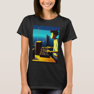 T-shirt Lo fi hip hop refroidissement chillhop bat l'esthé