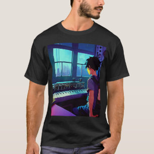 T-shirt Lo fi hip hop refroidissement chillhop bat l'esthé