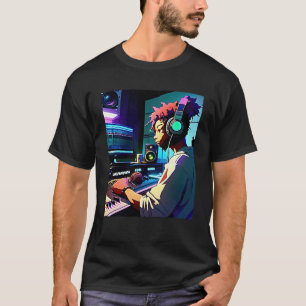 T-shirt Lo fi hip hop refroidissement chillhop bat l'esthé